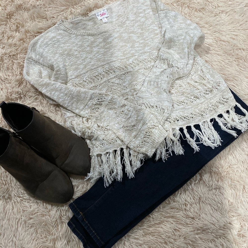 Justice sweater